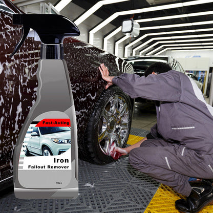 Spray décontaminant ferreux à action rapide