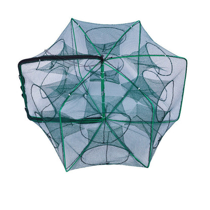 Filet de pêche renforcé et auto-pliable, compact et pratique à ranger