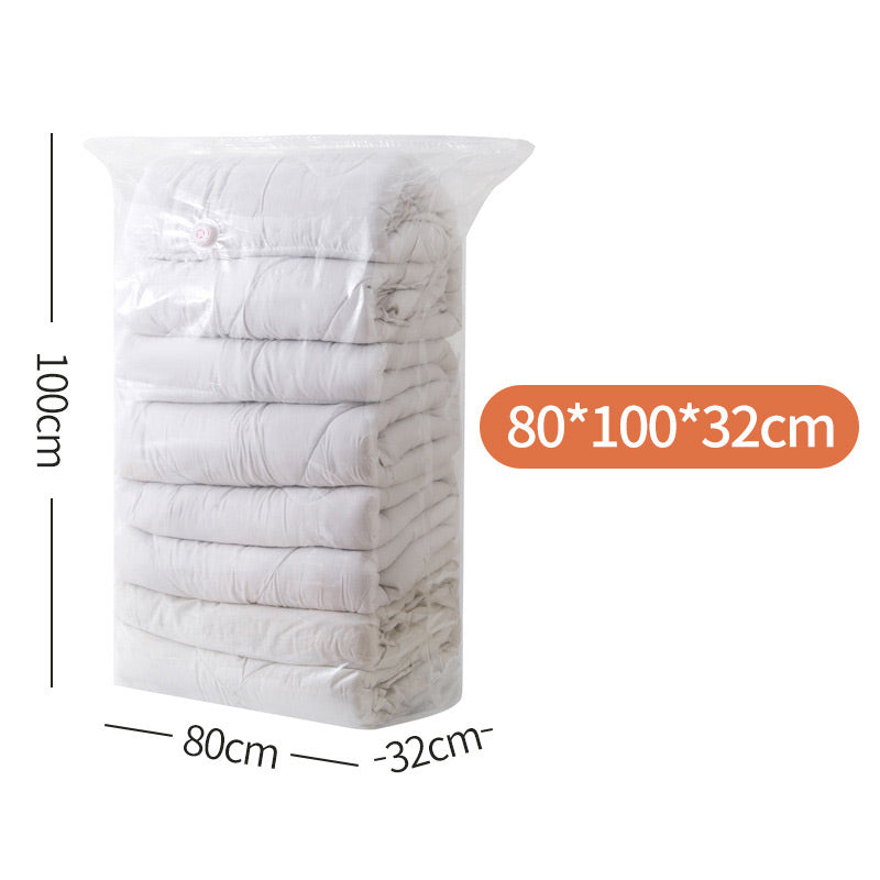 Extra-Large Vacuum Storage Bag - Press to Remove Air
