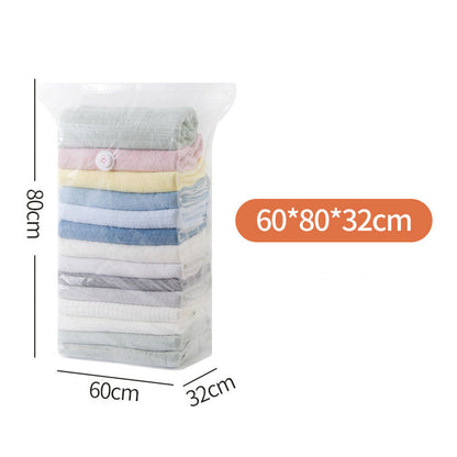 Extra-Large Vacuum Storage Bag - Press to Remove Air