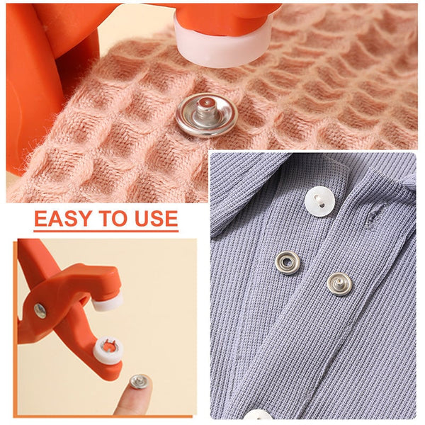 Promo incroyable : Kit d’outils pour boutons-pression en métal avec pinces de fixation –50% de réduction !!!
