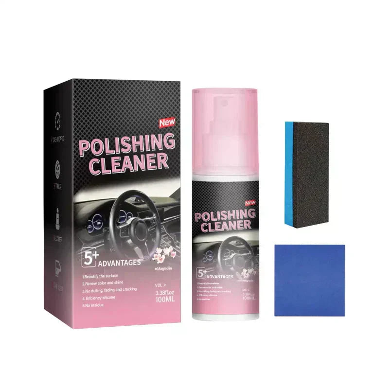 🚗Nettoyant lustrant pour l'intérieur des voitures-🔥🔥Mise à jour du produit et renouvellement de l'emballage📣