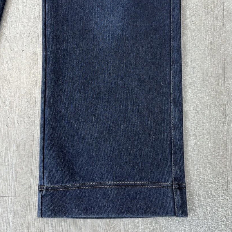 👖 60% OFF LIMITÉ! ✨ Jean Droit Femme à Ceinture Élastique - Coupe Adjustable pour un Confort Parfait et Style Moderne 🌟🛍️