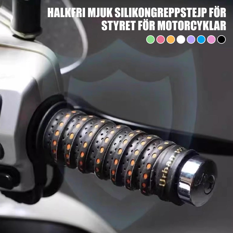 Ruban de Guidon en Silicone Doux et Antidérapant pour Moto – Grip Optimal et Confort