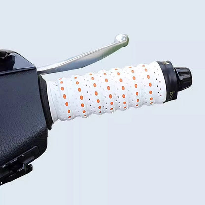 Ruban de Guidon en Silicone Doux et Antidérapant pour Moto – Grip Optimal et Confort