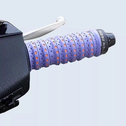 Ruban de Guidon en Silicone Doux et Antidérapant pour Moto – Grip Optimal et Confort