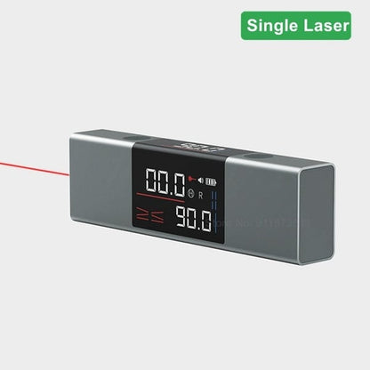 📐 Règle d'Angle Laser et Rapporteur – Mesures Précises et Lecture Facile