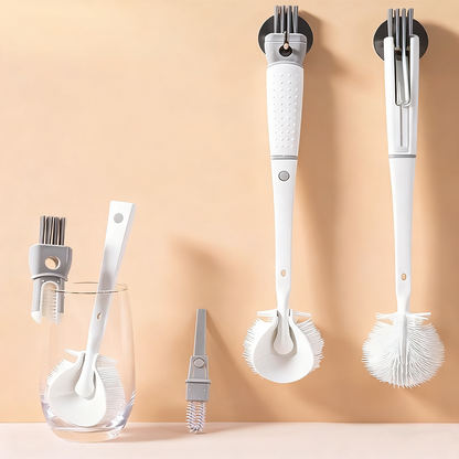 Brosse de nettoyage en silicone à manche long détachable – pratique, hygiénique et offre limitée