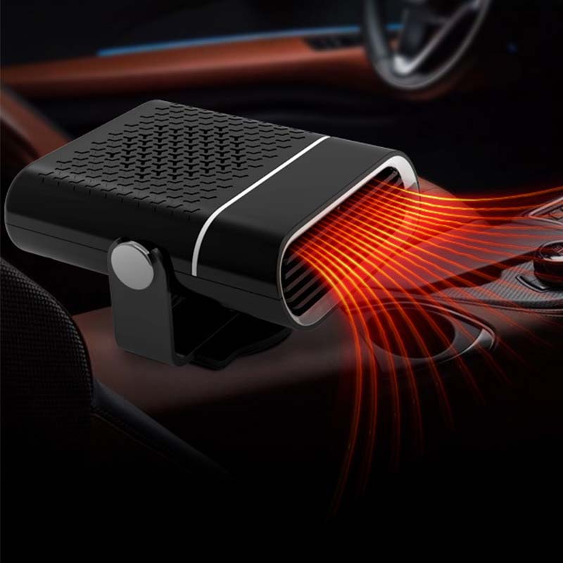✨ Calentador Portátil para Coche 2 en 1 - Rotación 360° y Doble Voltaje (12V/24V) para Descongelación y Calefacción Rápidas 🚗❄️