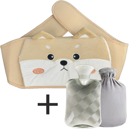 Promo Noël : -50% sur la ceinture en peluche avec bouillotte — chaleur douillette et cadeau parfait 🎁🔥