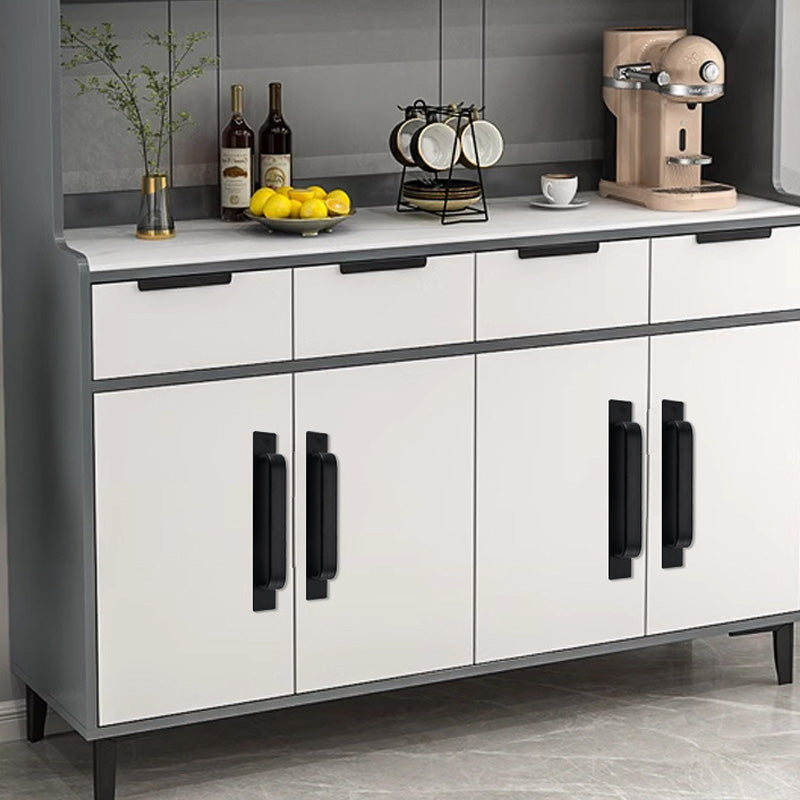 Poignée de porte en alliage d’aluminium - design moderne, robuste et légère