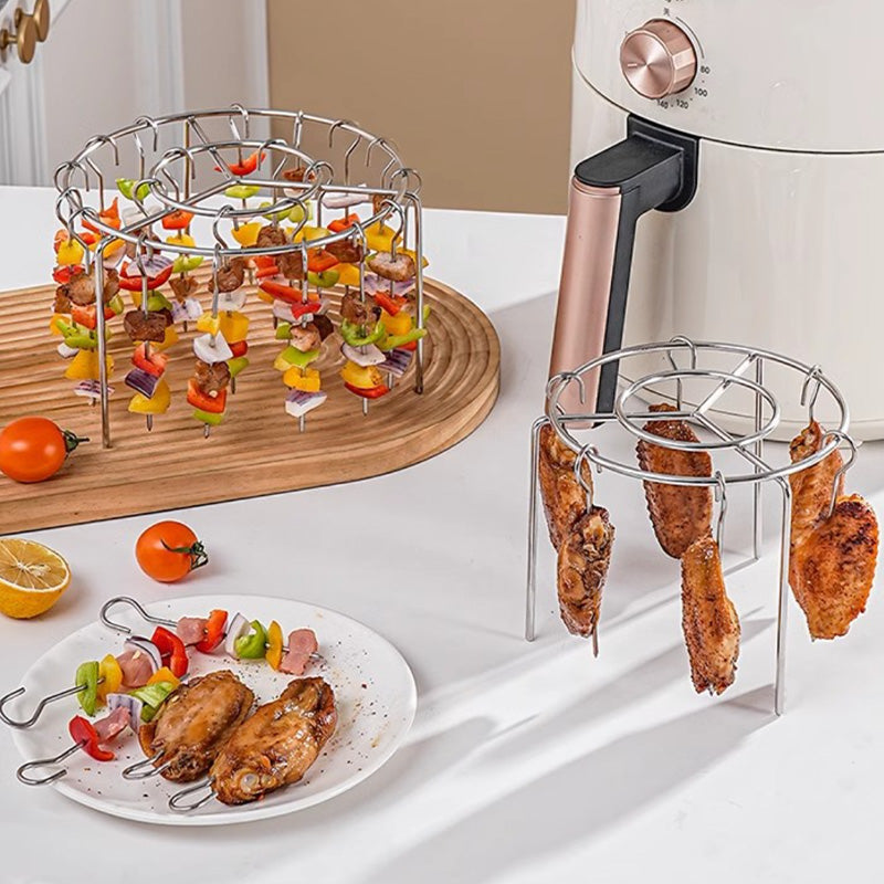 Ensemble de grilles de cuisson multifonctions en acier inox 316 pour friteuse à air chaud – robustesse et polyvalence pour une cuisson parfaite – 50% de réduction
