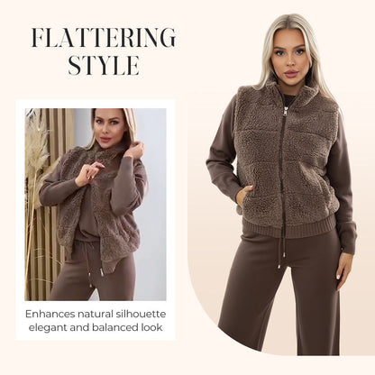 💖 Promo Phénomène 2025 : Ensemble Femme 3 Pièces – Veste Chaude, Silhouette Flatteuse & Confort Exceptionnel