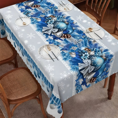 Nappe élégante à motif de Noël – 46% de réduction, stock limité