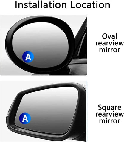 🚗Miroir d'angle mort de voiture (1 paire)✅