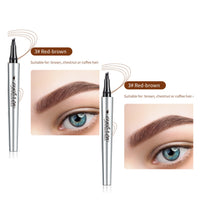 ✨Achetez 1, obtenez le 2e gratuitement : Crayon à sourcils 3D à 4 pointes, effet microblading naturel et étanche 24h 💄✏️