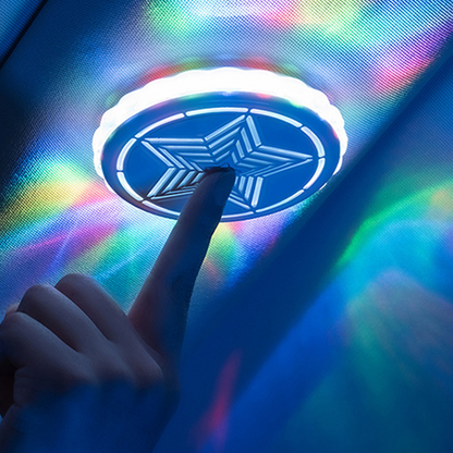 🔥 50% DE RÉDUCTION ! ✨ Lampe Voiture Magnétique - Rechargeable Type-C, 6 Modes Lumineux, Installation Sans Outil 🚗💡
