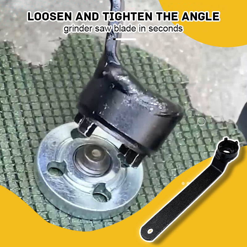 🔥 1 acheté, 1 offert ! Clé de Réglage à 4 Griffes pour Meuleuse d'Angle – Acier Antidérapant, Changement de Lame Rapide 🔧⚙️