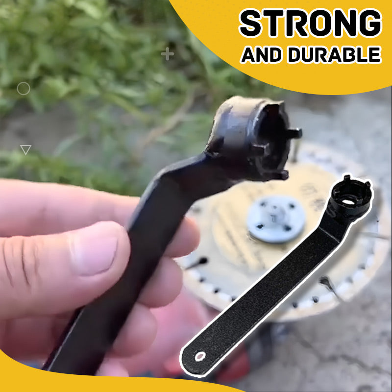 🔥 1 acheté, 1 offert ! Clé de Réglage à 4 Griffes pour Meuleuse d'Angle – Acier Antidérapant, Changement de Lame Rapide 🔧⚙️