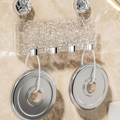 Porte-brosses à dents mural multifonctionnel – rangement pratique et élégant