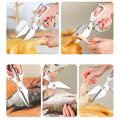Offre spéciale à durée limitée : Ciseaux de cuisine polyvalents et ultra résistants ✂️🦴
