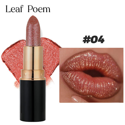 Offre du Jour Exceptionnelle : 1 Acheté = 1 Offert — Rouge à Lèvres Pailleté, Waterproof et Hydratant 💄✨