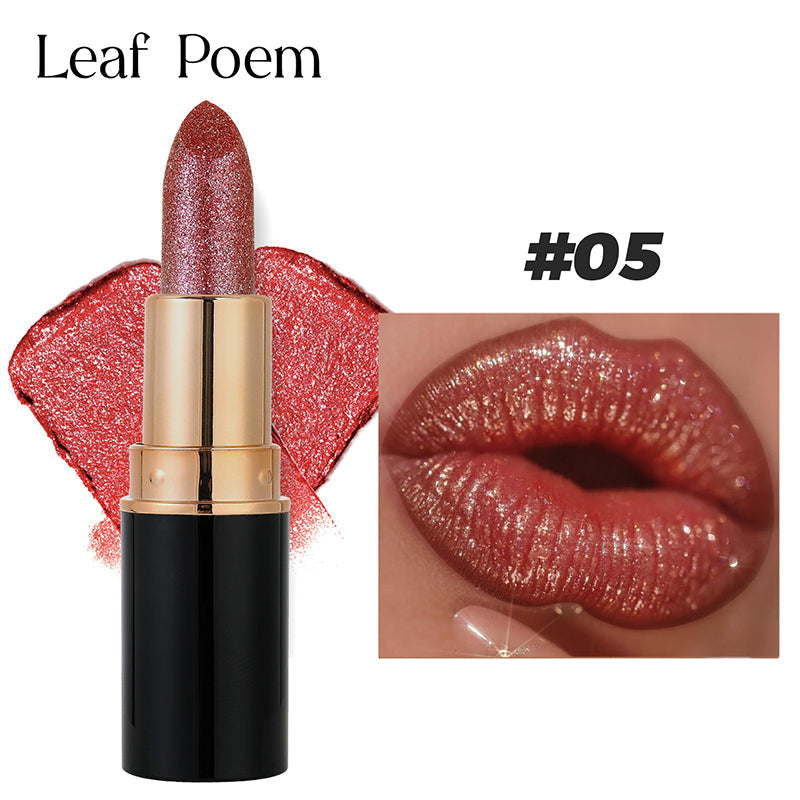 Offre du Jour Exceptionnelle : 1 Acheté = 1 Offert — Rouge à Lèvres Pailleté, Waterproof et Hydratant 💄✨