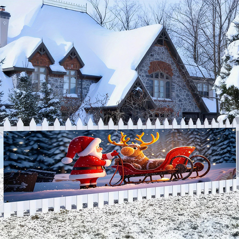 🎁 Cadeaux Priviléges de Noël🎄Panneau "Joyeux Noël" pour Extérieur -61% ! ✨