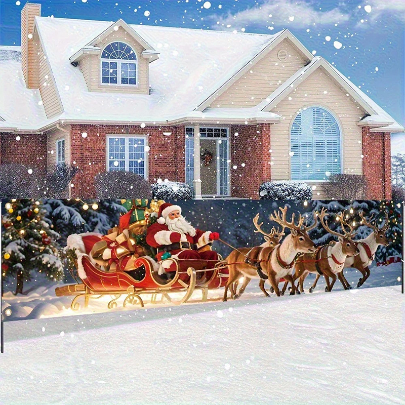 🎁 Cadeaux Priviléges de Noël🎄Panneau "Joyeux Noël" pour Extérieur -61% ! ✨
