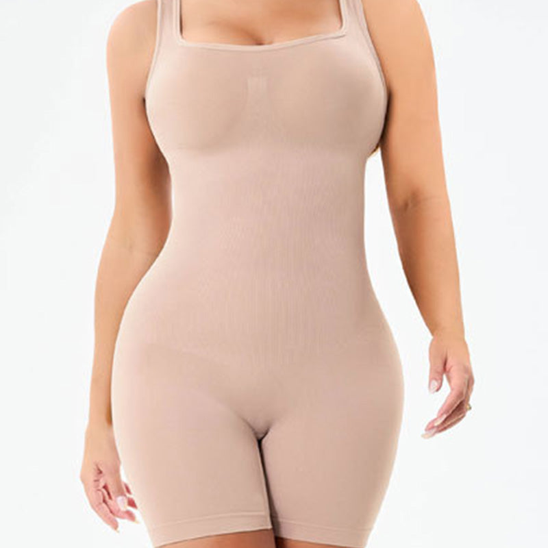 📢📢60% de réduction !! ⏰Gaine Amincissante 1 Pièce – Sculpte Ventre & Hanches, Invisible sous les Vêtements, Confort Respirant💃🖤