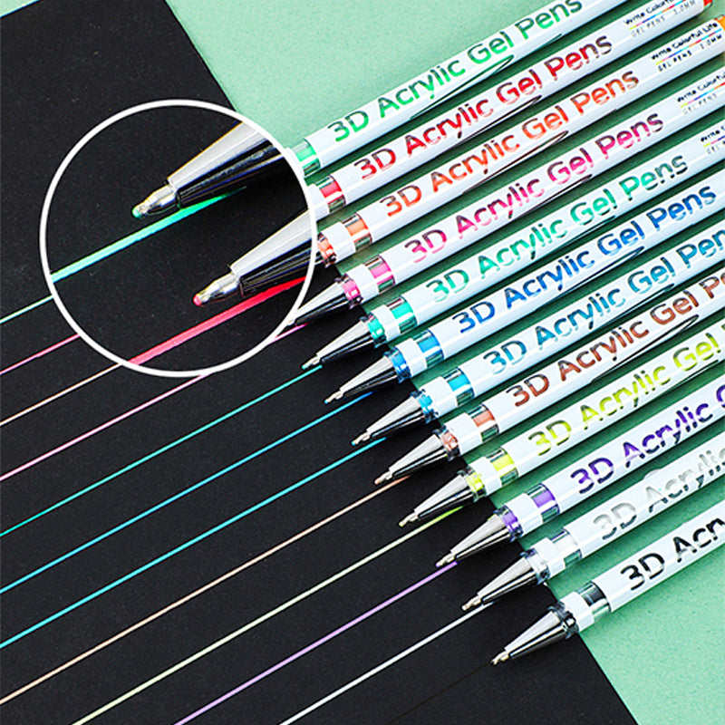 ⏳Spécial à durée limitée⏰Ensemble de stylos gel multicolores🎨🖋️