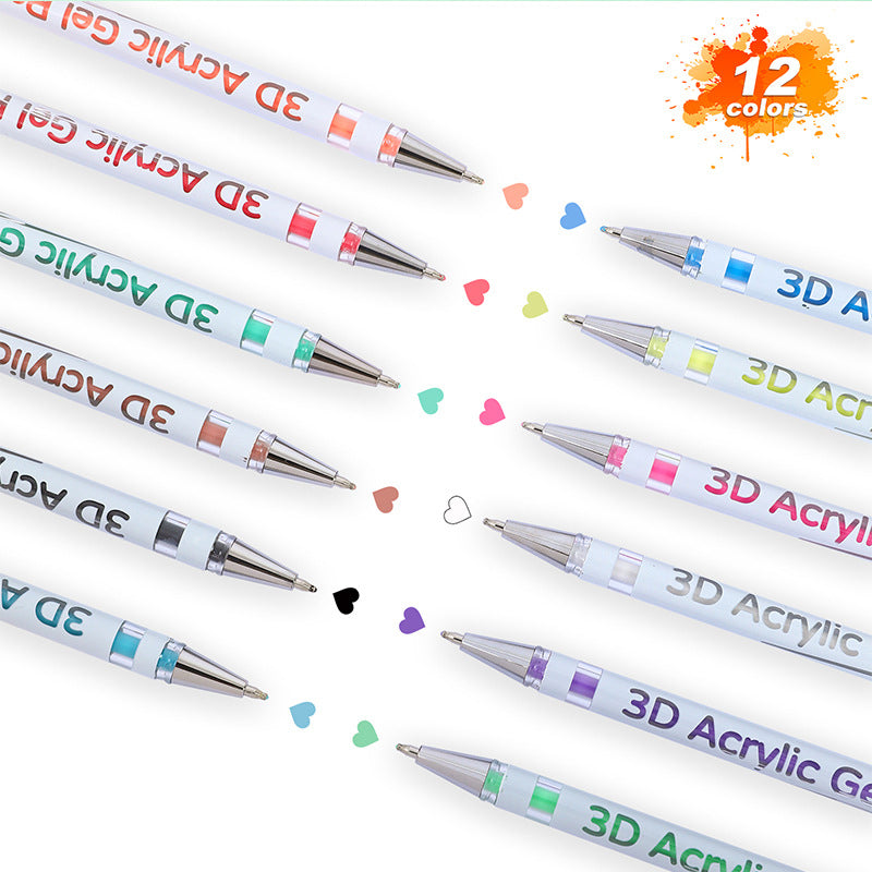 ⏳Spécial à durée limitée⏰Ensemble de stylos gel multicolores🎨🖋️