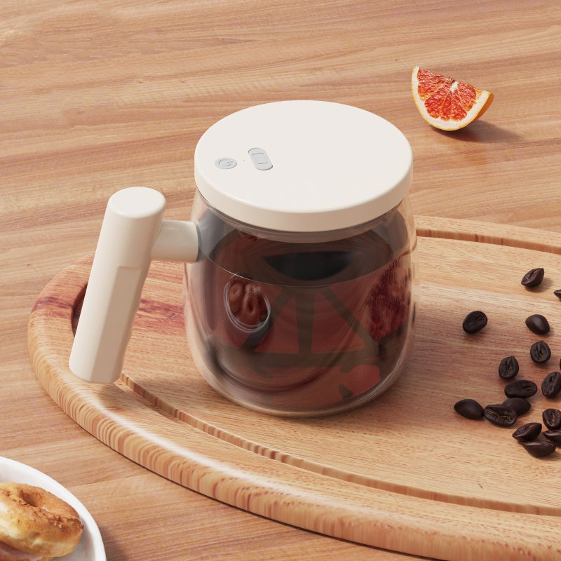 Mug à café électrique portable avec agitateur et poignée – Profitez de 60% de réduction !