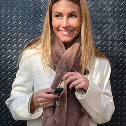 🎅 Offre spéciale Noël ⚡ Plus de 50 000 exemplaires vendus ! 🧣❤️‍🔥Écharpe douillette avec poche cachée