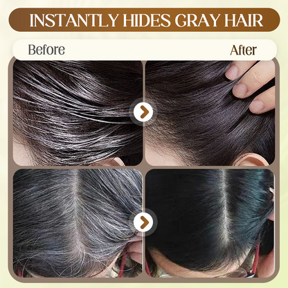 🛒 Promo Duo : Achetez 1, Offert 1 – Peigne Instantané pour Cheveux, Couvre les Gris en un Clin d’Œil, Application Rapide & Résistant à l’Eau 🌿💇‍♀️