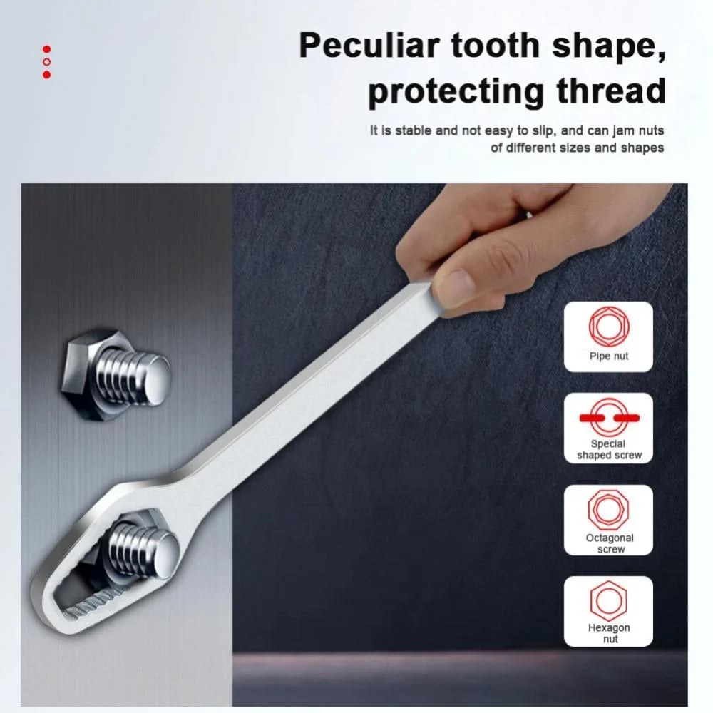 Clé Universelle 8–22 mm – Outil Multifonction Tout-en-Un – Promo Printemps 🔧✨💪