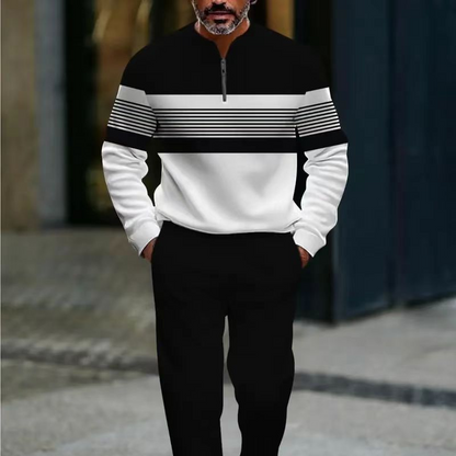 👔Ensemble Homme Imprimé – Coupe Décontractée, Respirant | Boostez Votre Look Casual 🎁【-50%】