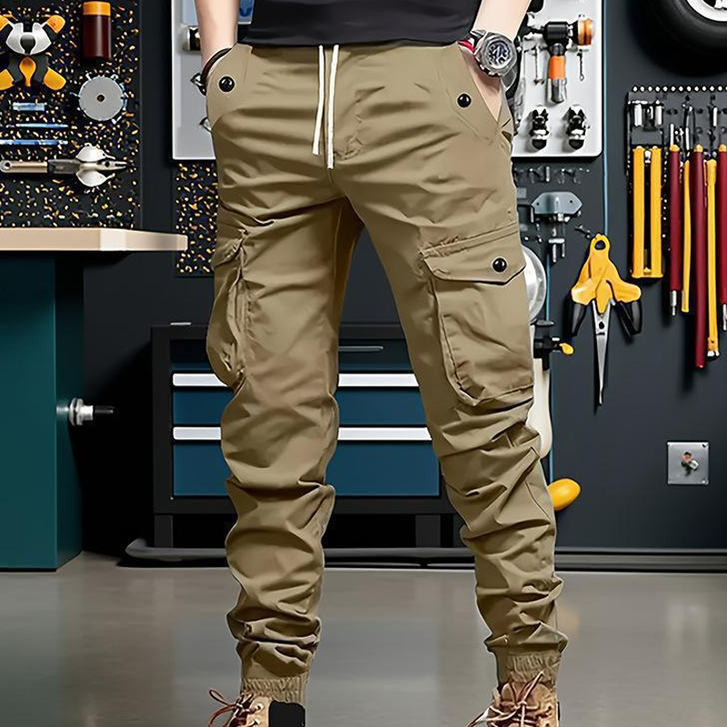 💎 -50% SUR PANTALON CARGO ! 💎 Coupe Fuselée, Multiples Poches & Tissu Résistant pour Homme 👖🏙️