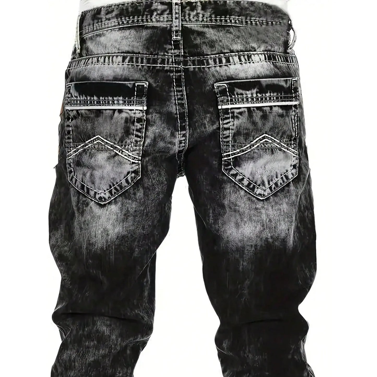 📢📢50 % de réduction !! ⏰Jean en denim extensible créatif à la mode pour hommes, style minimaliste adapté à l'été, style Emo