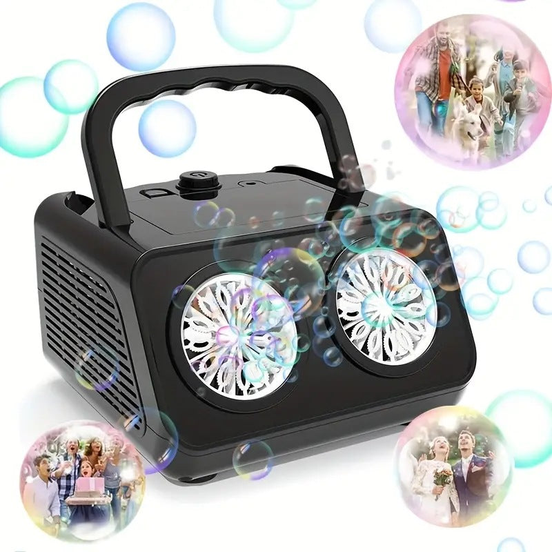 💐50% DE RÉDUCTION ! Machine à Bulles Portative – Idéale pour Anniversaires & Jardins 🎈🌿【Promo Exclusive】
