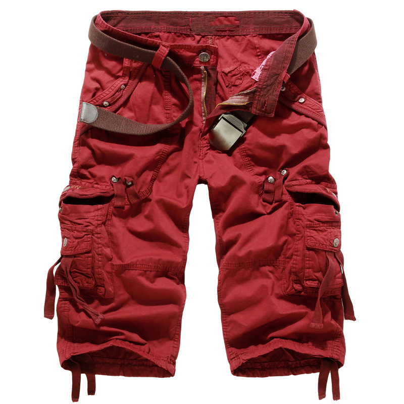 🩳 50% DE RÉDUCTION! 🚚 Short Cargo Homme – Tailles 29 à 42, Poches Multiples, Coupe Décontractée & Parfait Pour L'Été ☀️
