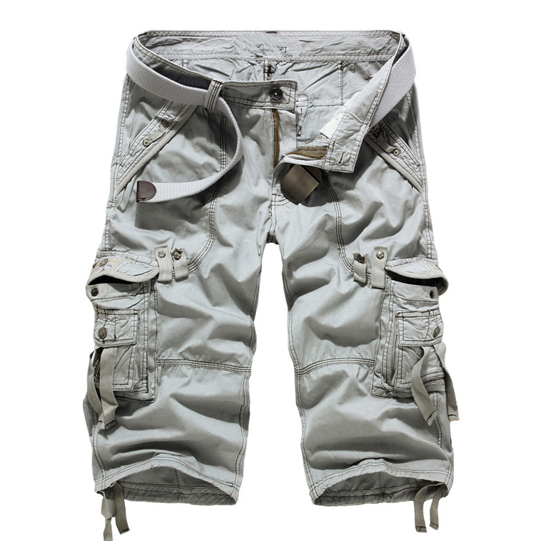 🩳 50% DE RÉDUCTION! 🚚 Short Cargo Homme – Tailles 29 à 42, Poches Multiples, Coupe Décontractée & Parfait Pour L'Été ☀️