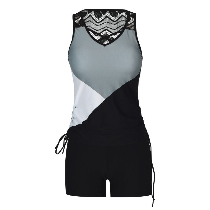 🥳SOLDES D'ÉTÉ🥳💞PLUS DE 50 000 EXEMPLAIRES VENDUS !💥50 % DE RÉDUCTION ! 🔥Maillot de bain deux pièces imprimé pour femme (tankini)