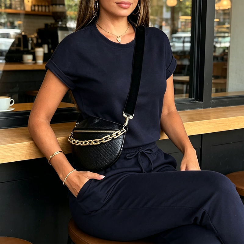 👕 50% DE RÉDUCTION ✨ Survêtement femme – confort, poches, cordon & style décontracté – Idéal pour le quotidien, le sport ou le télétravail – doux et pratique 🔥