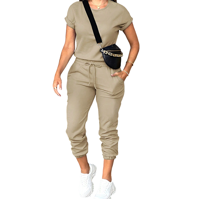 👕 50% DE RÉDUCTION ✨ Survêtement femme – confort, poches, cordon & style décontracté – Idéal pour le quotidien, le sport ou le télétravail – doux et pratique 🔥