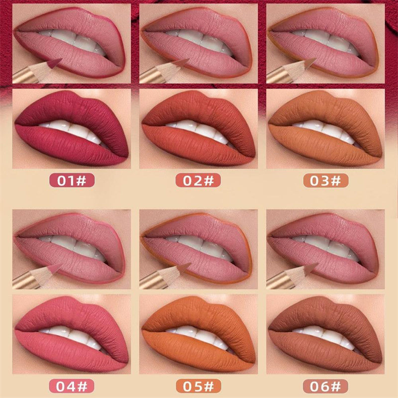 💄 Économisez 50% sur le coffret de 12 crayons à lèvres anti-bavures – longue tenue et waterproof – fini mat et application ultra fluide – contour parfait pour tous les looks 💖