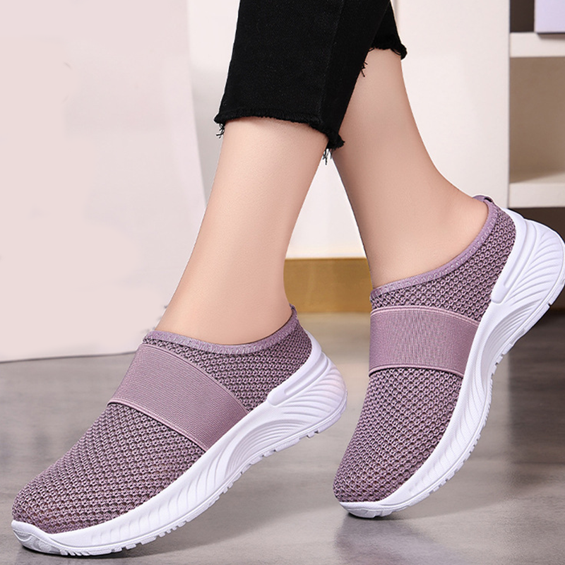 🌼 PROMO LIMITÉE 50% ! 👟 Chaussures Slip-on pour Femmes – Antidérapantes, Respirantes & Confort Ultime 🌈