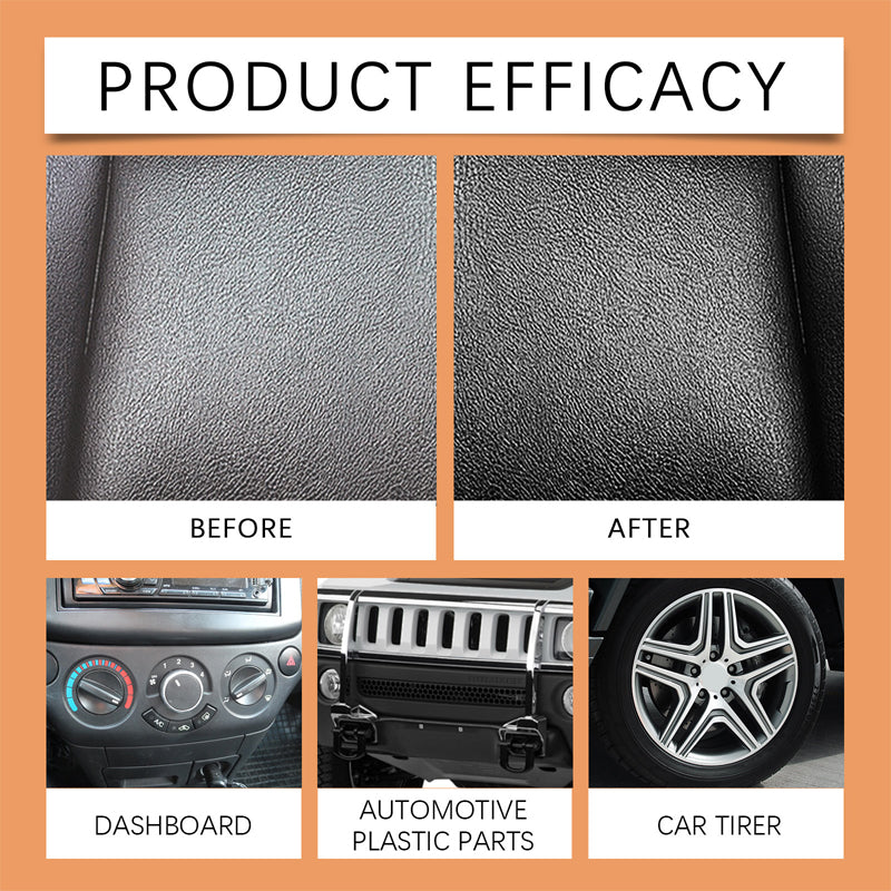 🚗 PROMO EXCEPTIONNELLE 50% ! 🔧 Set de Rénovation Auto – Régénère, Protège & Brillance Prolongée pour Plastiques & Caoutchouc ✨