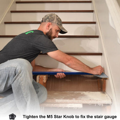 Gabarit de Mesure Professionnel pour Marches d'Escalier