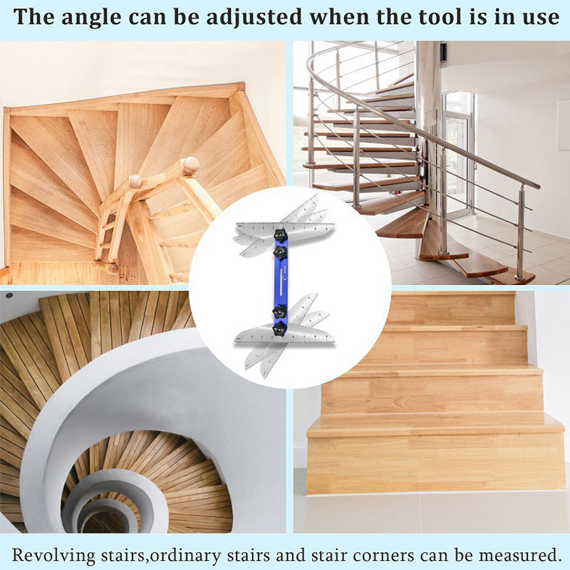 Gabarit de Mesure Professionnel pour Marches d'Escalier